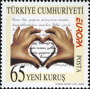 Hands Forming Heart, Letter