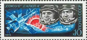 A.A. Gubarev and G.M. Grechko - "Soyuz-17" & "Salyut-4"