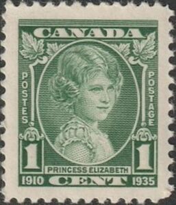 Queen Elizabeth II when Princess