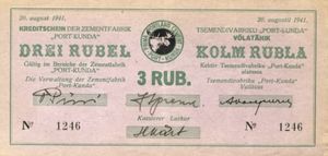 3 Rubles