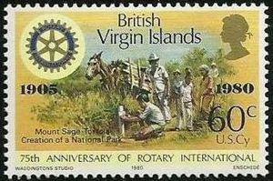 Mount Sage National Park, Tortola