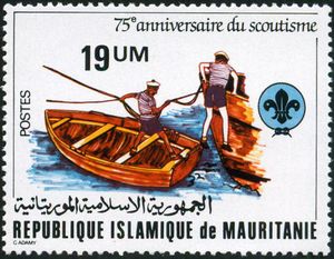 75th Anniversary of Scouting - Sea Scouts, docking