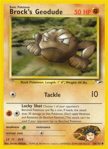Carta pokemon geodude