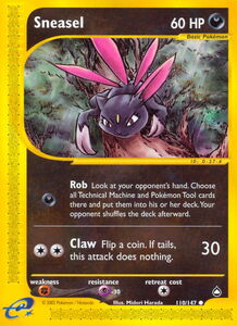Carta pokemon sneasel