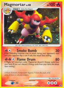Carta pokemon magmortar