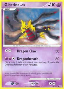 Carta pokemon giratina