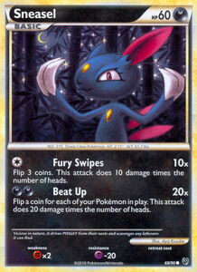Carta pokemon sneasel
