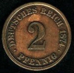 Moneda: 2 Pfennig (A, B, C, D, E, F, G, H, J) (Alemania, Imperio ... Moneda: 2 Pfennig (A, B, C, D, E, F, G, H, J) (Alemania, Imperio ...