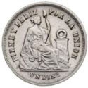 1 Dinero (1863, Peru) 1 Dinero (1863, Peru)