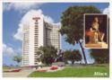 Minsk. Hotel "Belarus". Monument to Pushkin (2004, City views)