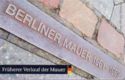 Deutsche Einheit: Fr&uuml;herer Verlauf der Berliner Mauer