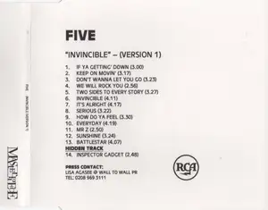 Five: Invincible
