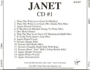 Janet Jackson: CD #1