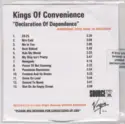 Kings Of Convenience: Declaration Of Dependence