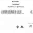 Madonna: Miles Away - Peter Rauhofer Remixes