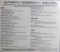 Ricky Sadha: Authentic Indonesia 2 - Bali / Java