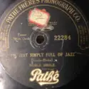 Noble Sissle: I'm Just Simply Full Of Jazz / Ain't Cha Coming Back, Mary Ann, To Maryland