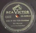 Bill Monroe & His Blue Grass Boys: Back Up And Push / Katy Hill