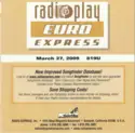 Various: Radioplay - Euro Express - 819U - March 27, 2009
