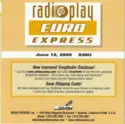 Various: Radioplay - Euro Express - 830U - June 12, 2009
