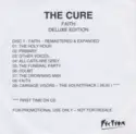 The Cure: Faith