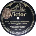 Ludwig van Beethoven - Victor Concert Orchestra: Fifth Symphony (3rd Movement - Allegro)