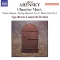 Anton Stepanovich Arensky, Spectrum Concerts Berlin: Chamber Music