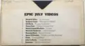 Various: Epic July Videos