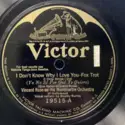 Vincent Rose And His Orchestra: I Don't Know Why I Love You (I Only Know I Do) / Since You've Been Gone