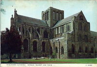 Winchester Cathedral Norman Transept and Towers