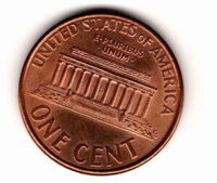 1 Cent (Lincoln Memorial)