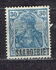 Germany, Saarland: Germania, overprinted SAARGEBIET, 1920