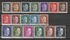 18 items, including: Soviet Union, German Occupation In WWII: Overprint OSTLAND over Hitler, 1941