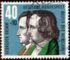 Germany, Federal Republic: Wilhelm (1786-1859) and Jakob Grimm (1785-1863), 1959