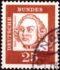 Germany, Federal Republic: Balthasar Neumann (1687-1753), architect, 1961