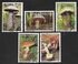 5 items, including: São Tomé and Príncipe: Scaly Wood Mushroom (Agaricus siluaticus), 1992
