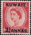Kuwait: Stamps of Britain, overprinted in black, 1952