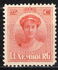 Luxembourg: Grand Duchess Charlotte facing Forward (75c red), 1922