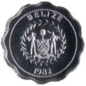 1 Cent (Avifauna of Belize - Swallow-tailed kites - Silver edition)