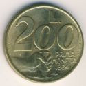 200 Lire (First currency - 1864)