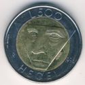 500 Lire (Friedrich Hegel)