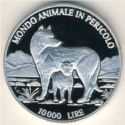 10,000 Lire (Wildlife protection - Wolves)