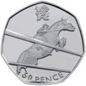 50 Pence (Equestrian 10/29)