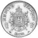 1 Franc (Napoleon III - Empire - Essai no date)