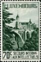 Universty, Saving Bank and Adolphe Bridge (dark green)