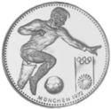 4,500 Guaranies (Munich Olympics - Soccer)