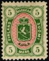 Coat of Arms 1885 - New Colors of 1875 Issue