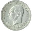 100 Kuruş (1 Lira - High Star - sterling silver)