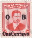 Marcelo Hilario del Pilar y Gatmaitán (1850-1896) overprint