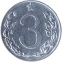 3 Haléřů